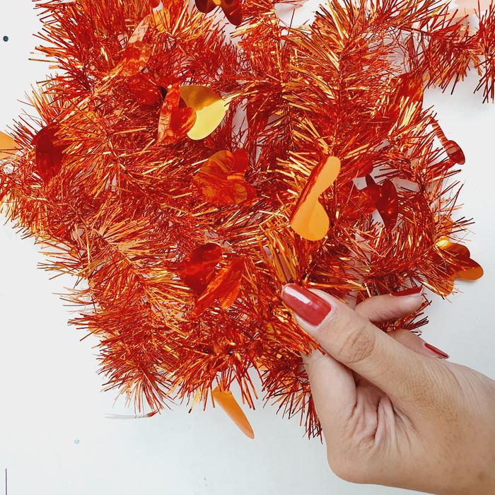 Gambar Slinger Ornamen LOVE Tinsel Hantaran Dekorasi Pesta Ulang Tahun  Natal - Tembaga dari DEPARCEL RIBBON undefined Tokopedia