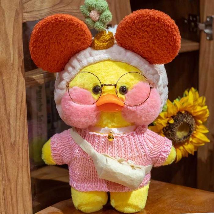 Gambar Boneka LaLafanfan Duck Plush Stuffed Doll Toy 30 cm - IL01 dari Dhchb undefined Tokopedia