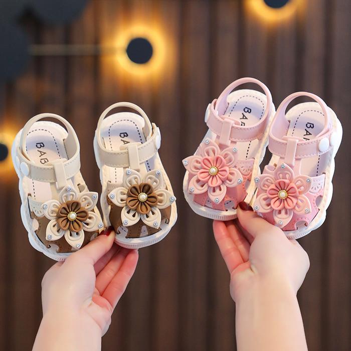 Jual Girls Sandals Terbaru New Summer Soft Kids Fashion Non-slip