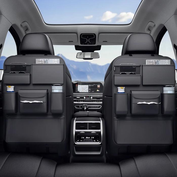Gambar Car Seat Back Storage Bag Hanging Bag Multi-function Storage Box Car dari ridwanshopdiea undefined Tokopedia