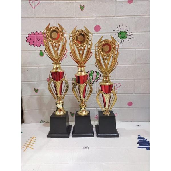 Gambar piala trophy custom mewah modern murah cantik berkualitas terlaris/hadiah/medali/ - Merah, Juara 3 saja dari PeonyshopJTL undefined Tokopedia