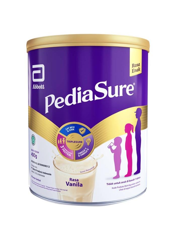 Gambar Pediasure Triplesure Vanila Susu Formula 1 - 10 tahun 400 gr dari BabyMILK_SHOP undefined Tokopedia
