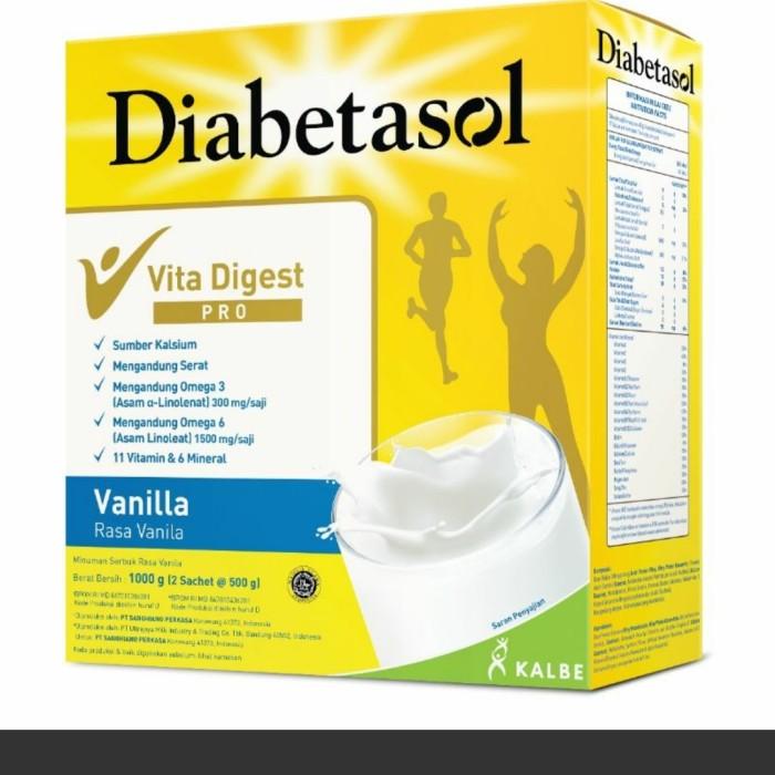 Gambar PPC DIABETASOL JUMBO VANILLA MINUMAN KESEHATAN ( 1 KG ) dari Alesnack mart undefined Tokopedia