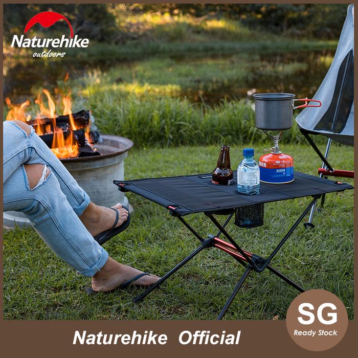 Gambar NatureHike Portable Camping Table Foldable Table Folding Table Travel Wild Dining Picnic Table Ultralight Portable Table Outdoor Furniture Outdoor Coffee Table Mini Side Table Small Table Foldable NH19Z027-Z dari jubaedahshop99 undefined Tokopedia