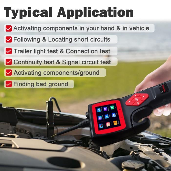 Gambar Topdiag P200 Power Probe Automotive Electric Circuit Tester 9V-30V dari ginarstore717 undefined Tokopedia