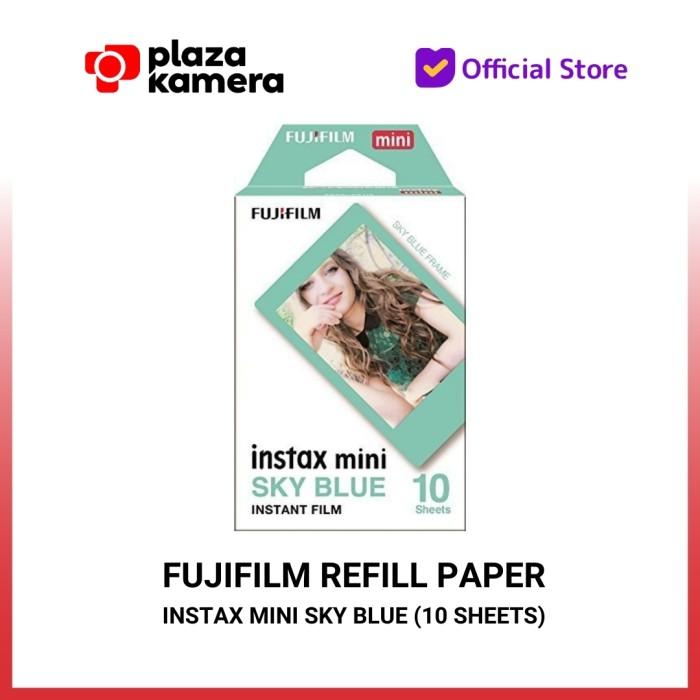 Gambar FUJIFILM Refill Film Paper Instax Mini Instant 10 Sheet - Sky Blue dari PlazaKamera Store undefined Tokopedia