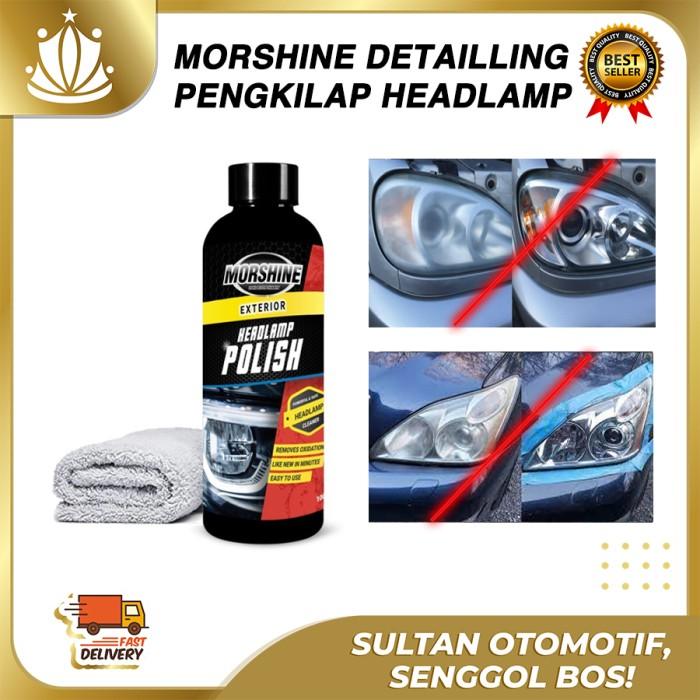 Gambar MORSHINE Headlamp Polish Pembersih Lampu Mobil Kusam Kuning debu 100gr - Produk Saja dari Mahkota Indo Trading undefined Tokopedia