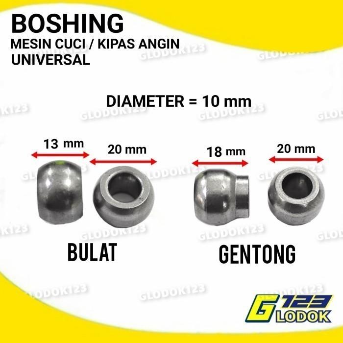 Gambar Bos Boshing Bearing Gentong Bulat Kipas Baling Besi Regency Sekai 10mm - GENTONG20x10x18 dari Glodok123 undefined Tokopedia