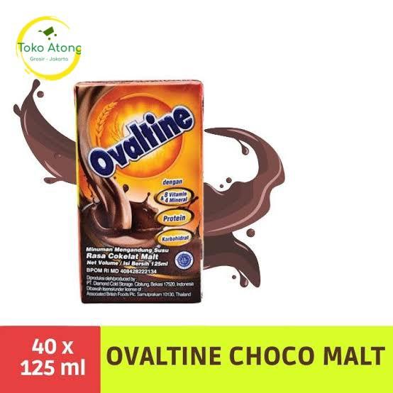 Gambar TER AWAL Ovaltine Susu UHT Milk Chocolate Malt 125 ml ( 1 kardus isi dari sitirokoe undefined Tokopedia