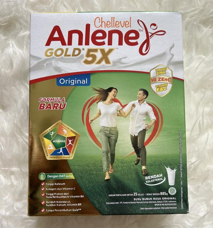 Gambar Anlene Gold 5X 885 gr Rasa Original  Anlene Gold 885gr Original dari asyahidan undefined Tokopedia