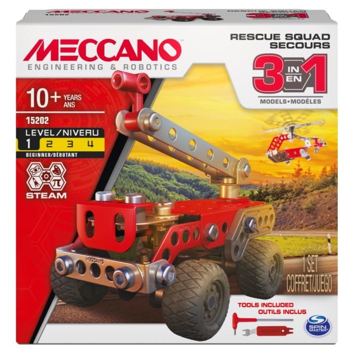 Gambar [TOP] Mainan MECCANO Engineering&Robotics Rescue Squad Secours 3 in 1 dari Santi Official Storre undefined Tokopedia