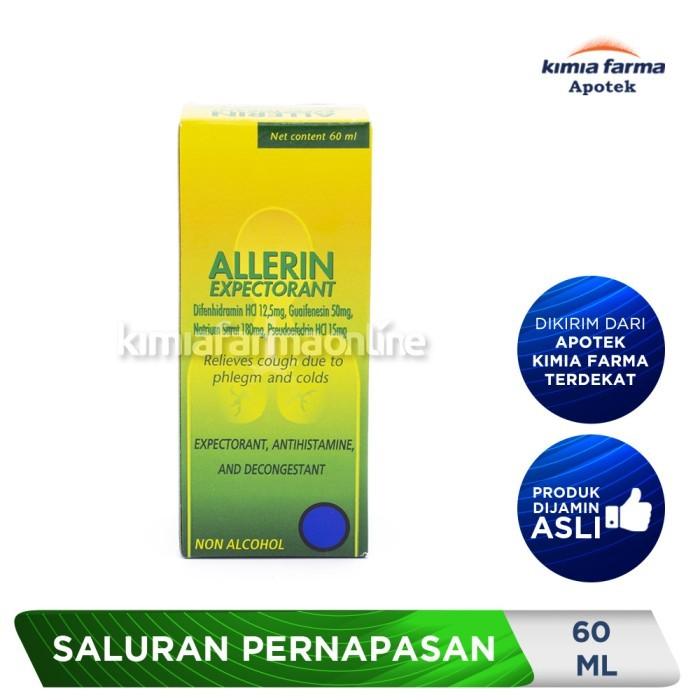 Jual ALLERIN EXPECTORANT SIRUP 60 ML Jakarta Pusat Kimia Farma Apotek Official Store