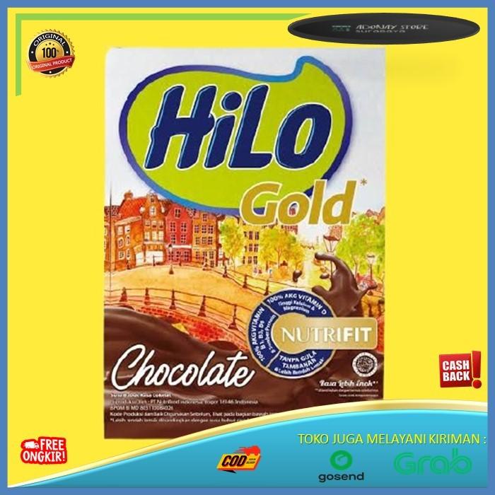 Gambar HiLo Gold Chocolate 750gr- Susu Tinggi Kalsium dari receela undefined Tokopedia