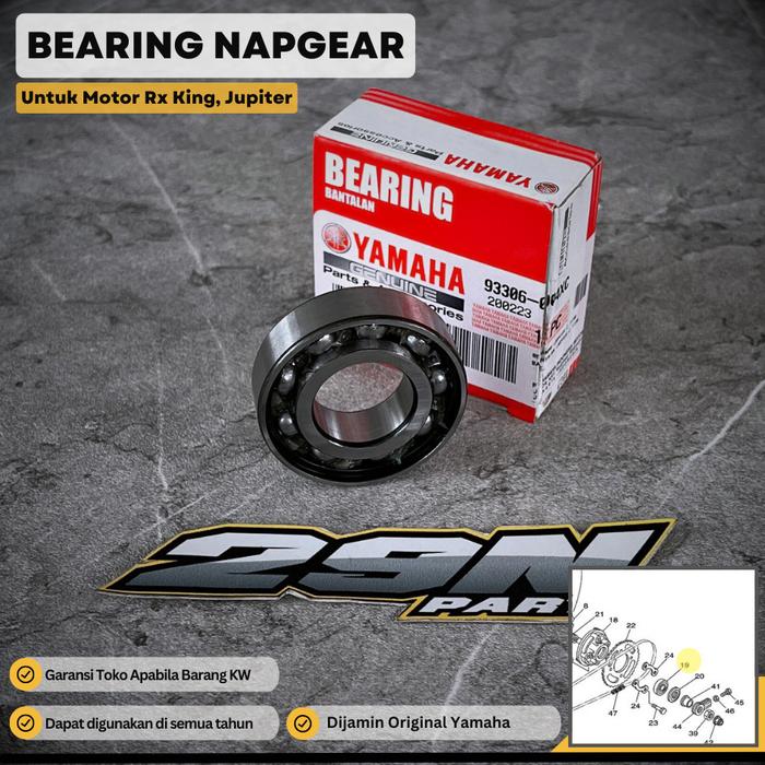 Jual BEARING LAHER NAP GEAR JUPITER VIXION SCORPIO VEGA 93306004XC