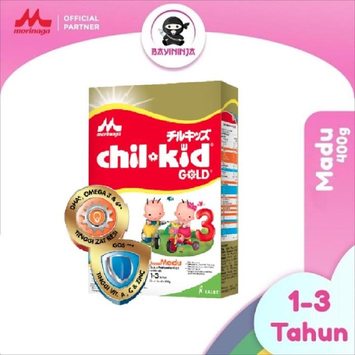 Gambar DMS - 269 MORINAGA CHIL KID REGULER MADU SUSU BOX 400 G dari Dhimasadry undefined Tokopedia