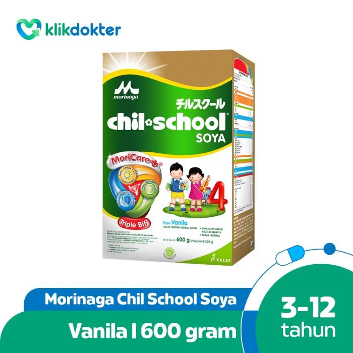 Gambar DMS - 579 MORINAGA CHIL SCHOOL SOYA VANILA 600GR dari Dhimasadry undefined Tokopedia