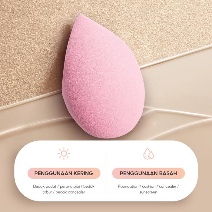 Gambar KKV - Dulce Luna Cross Section Storage Beauty Eggs / Beauty Blender / Sponge Makeup /Beautyblender /blending sponge /MakeupTools dari Aditya grage undefined Tokopedia