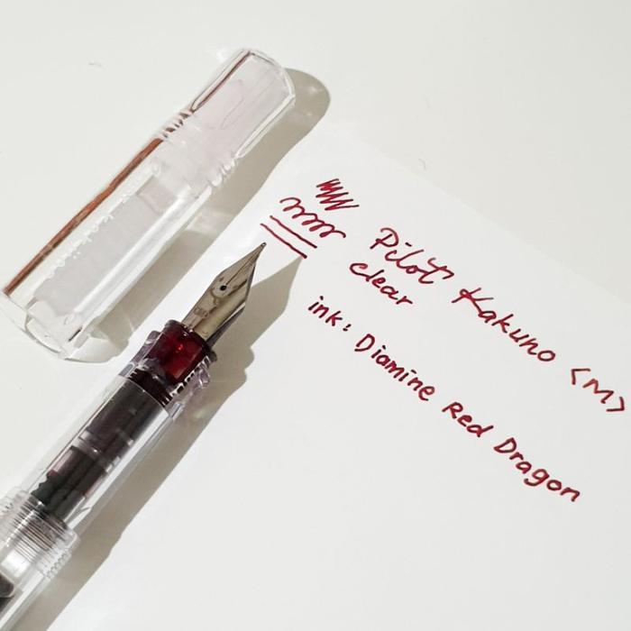 Jual PILOT KAKUNO Fountain Pen EF/F/M Clear FKA-1SR Kota Malang