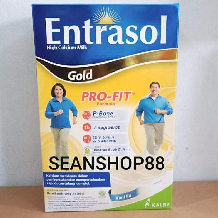Gambar susu entrasol gold 600 gr vanilla dari asyahaju undefined Tokopedia