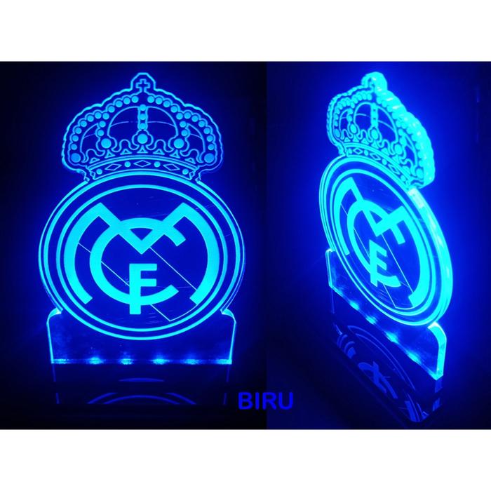 Gambar Barang Ini Ready Stock Ya Kak / Pajangan Lampu Tidur Akrilik Grafir Laser Club Bola Real Madrid .Barang Terbaru Dan Terlaris dari darti- undefined Tokopedia