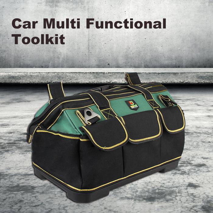 Gambar Large Maintenance Storage Bag Car Repair kit Electrician Tool Bag Canvas Thickening Multi Functional Toolkit dari NURJANAH DURITYNA undefined Tokopedia