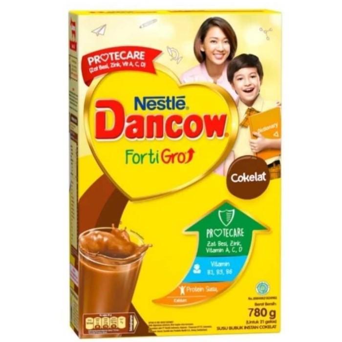 Gambar DMS - 120 NESTLE DANCOW FORTIGRO SUSU BUBUK COKELAT USIA SEKOLAH POUCH 800GR dari Dhimasadry undefined Tokopedia