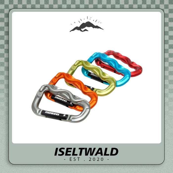 Gambar Aksesoris Carabiner Munkees 3D Snake Carabiner 3286 dari Iseltwald undefined Tokopedia