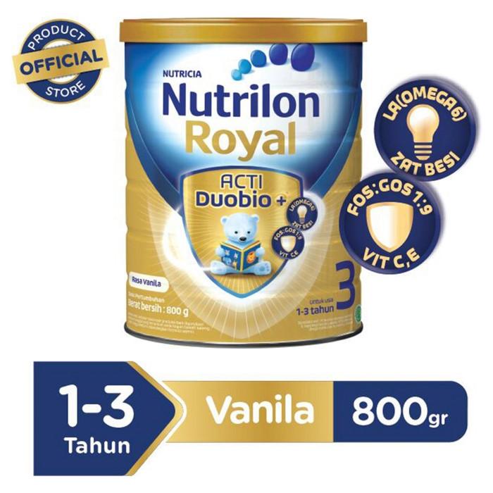 Gambar DMS - 704 NUTRILON ROYAL 3 RASA VANILA 800GR dari Dhimasadry undefined Tokopedia