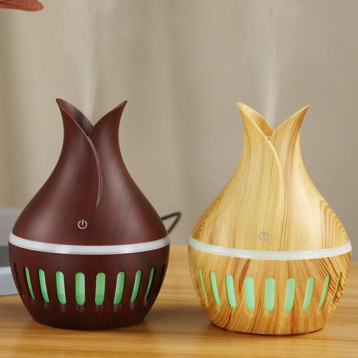 Gambar Advanced Mini Humidifier 300Ml Wood Grain Aromatherapy Humidifiers dari Aziel Bastian Store undefined Tokopedia