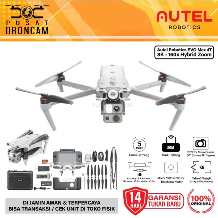 Gambar Grosir Autel Robotics EVO Max 4T Industrial Drone 8K - 160x Hybrid dari Fafa-galeri undefined Tokopedia