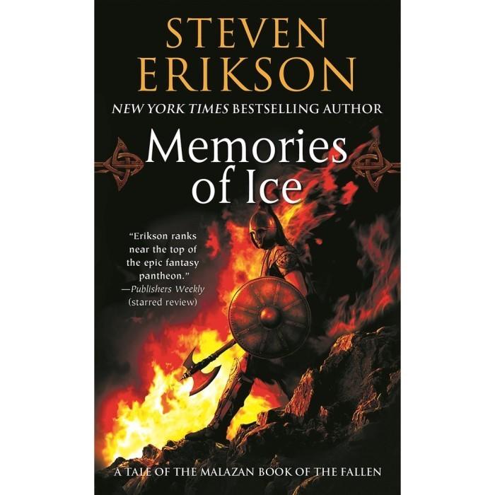 Gambar Malazan Book of the Fallen - Steven Erikson - Gardens of the - Gardens of the - Memories of Ice dari pericles bookstore undefined Tokopedia