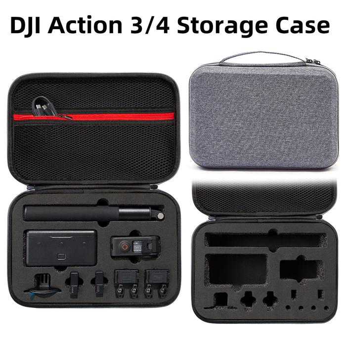 Gambar Handbag For DJI Action 3/4 Carrying Case Large Capacity Bag Camera Accessory for DJI Osmo Action 4/3 Storage Bag Protective Box dari HERLINA SEMBAKO66 undefined Tokopedia