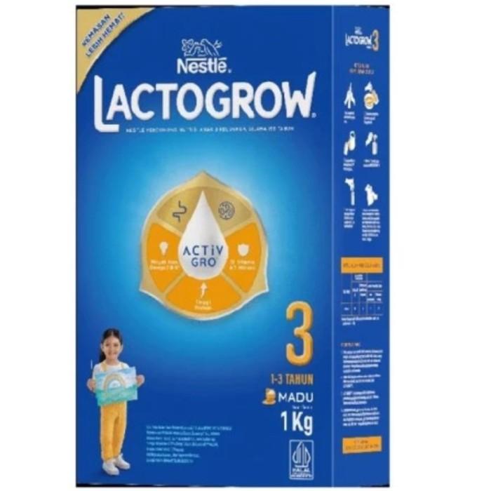 Gambar DMS - 151 LACTOGROW 3 MADU SUSU BOX 1000 GR / 1 KG dari Dhimasadry undefined Tokopedia