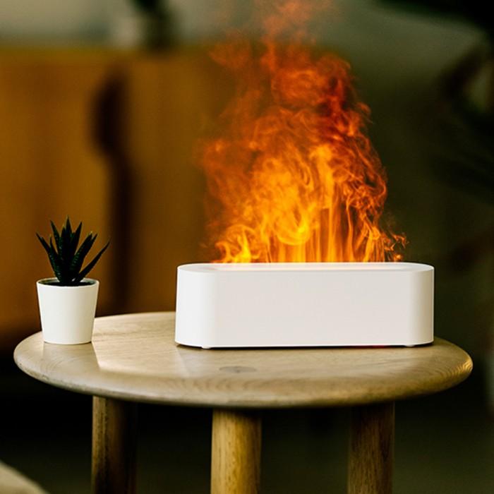 Gambar Flame Aromatherapy Humidifiers Colorful Atmosphere Light dari unicorn grove undefined Tokopedia