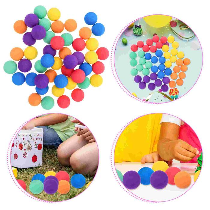 Gambar New 48 Pcs Spon Ball Toddr Toys Toss Game Balls Soft Sports dari Cyclone Goods Store undefined Tokopedia