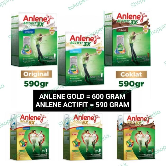 Gambar Anlene Gold Plus Coklat / Vanilla 650Gr / Susu Anlene 650 Gr dari Purple Kizz undefined Tokopedia