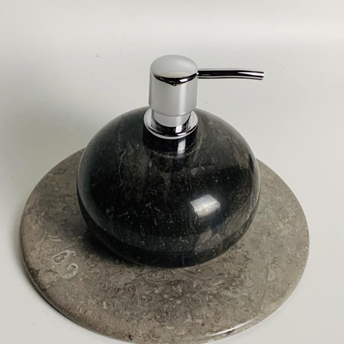 Gambar Dispenser sabun cair / Tempat sabun cair / Dispenser Soap /aksesoris kamar mandi - Hitam dari MOUCHI SHOP71 undefined Tokopedia