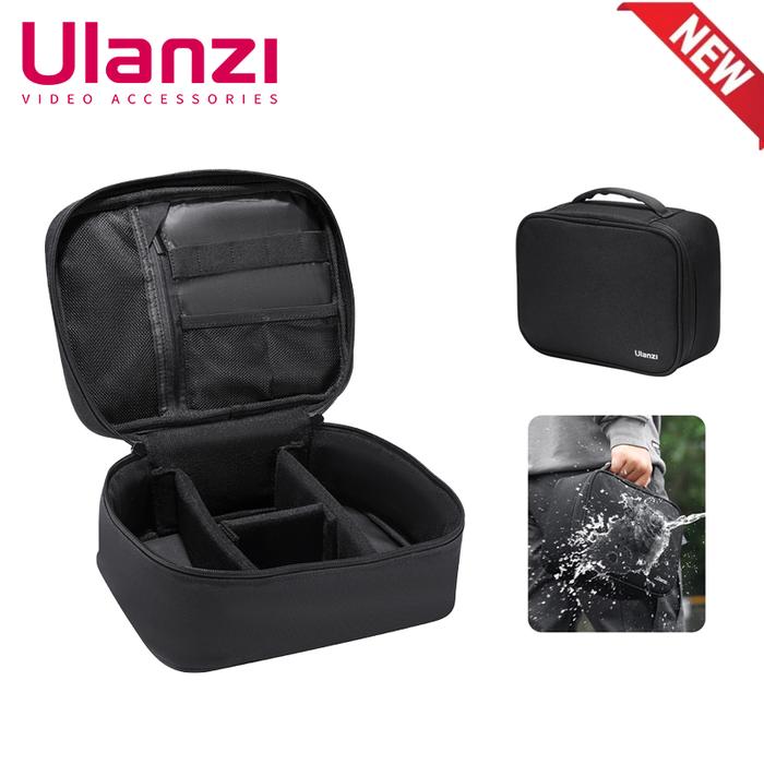 Gambar Ulanzi OM-02 Portable Carrying Case Camera Accessories Storage Bag Waterproof Handbag with 3 Detachable Partitions for Lens Led dari aruna belanja undefined Tokopedia