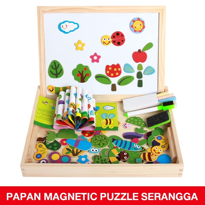 Gambar WETECH Educational Magnetic Puzzle Boa100 Pcs Mainan Papan Tulis Anak Mainan Bayi Kreatif Mainan Edukasi Anak - Kebun dari Raja Pedia Shop undefined Tokopedia