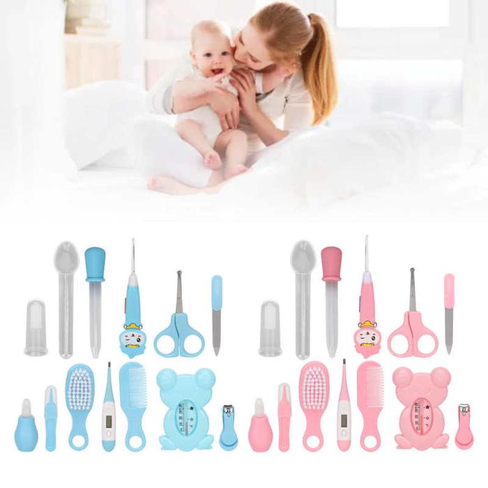 Gambar Baby Healthcare Grooming Kit Scissors Nail Clippers Tweezers Feeding dari nabilmhrmstore undefined Tokopedia