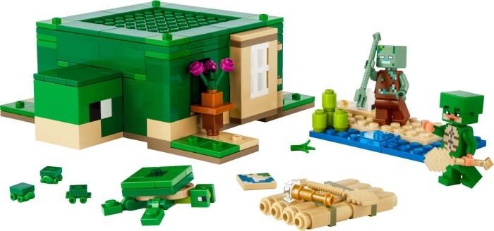 Gambar AR STORE LEGO 21254 MINECRAFT THE TURTLE BEACH HOUSE TERLARIS dari armunastore845 undefined Tokopedia