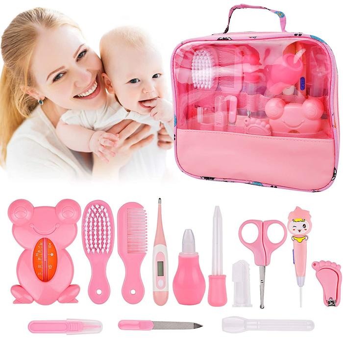 Gambar Baby Grooming Set 13 PCS Baby Healthcare and Grooming Kit Thermometer dari nabilmhrmstore undefined Tokopedia