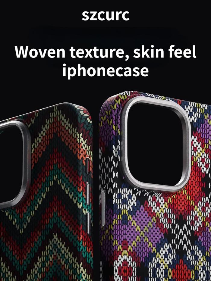 Gambar SZCURC For Iphone 15 Pro Max Case, High-end Carbon Fiber Braided Texture Phone Case, Iphone 14 13 12 Pro Max 15 pro dari mahesdin undefined Tokopedia
