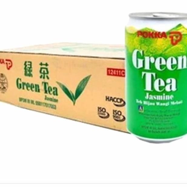 Gambar Pokka Green Tea Can 300 Ml Isi 24/Minuman Kaleng Good Quality dari bennstar undefined Tokopedia