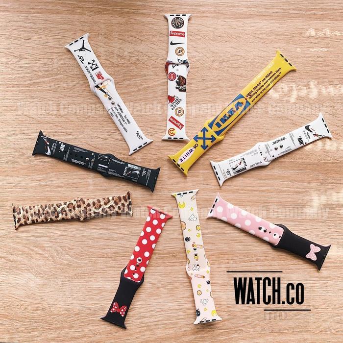 Jual Strap silicone rubber Kompatibel untuk Apple Watch Series