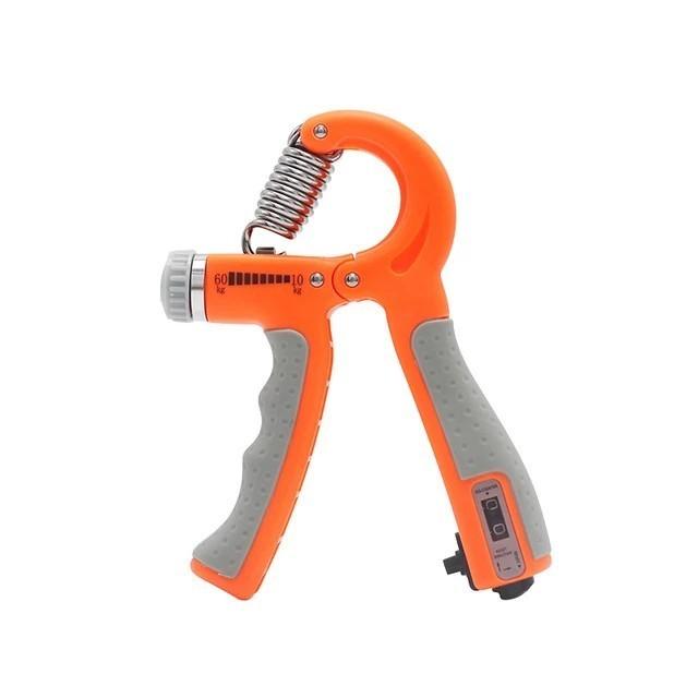 Gambar Autoku Hand Grip Fitness Handgrip Olahraga Otot Lengan Tangan adjustable alat olah raga 5 - 60Kg Alat Latihan Otot Penguat Lengan Tangan - Counter Orange dari Autoku undefined Tokopedia