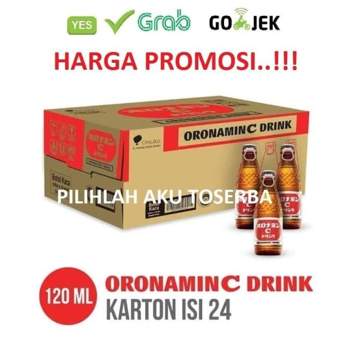 Gambar BIG SALE Oronamin C Drink - 120 ml 1 Karton 24 Botol (KHUSUS Sameday & Instant) dari chikalowstar undefined Tokopedia