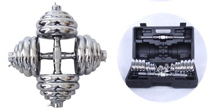 Gambar New Dumbbell Weight ALL In Weights Push Up Stand Dumbbells 20KG30KG With Storage Home Gym Workout Exercise Gym Sport Equipment +free Free Connection dari gadito_32 undefined Tokopedia