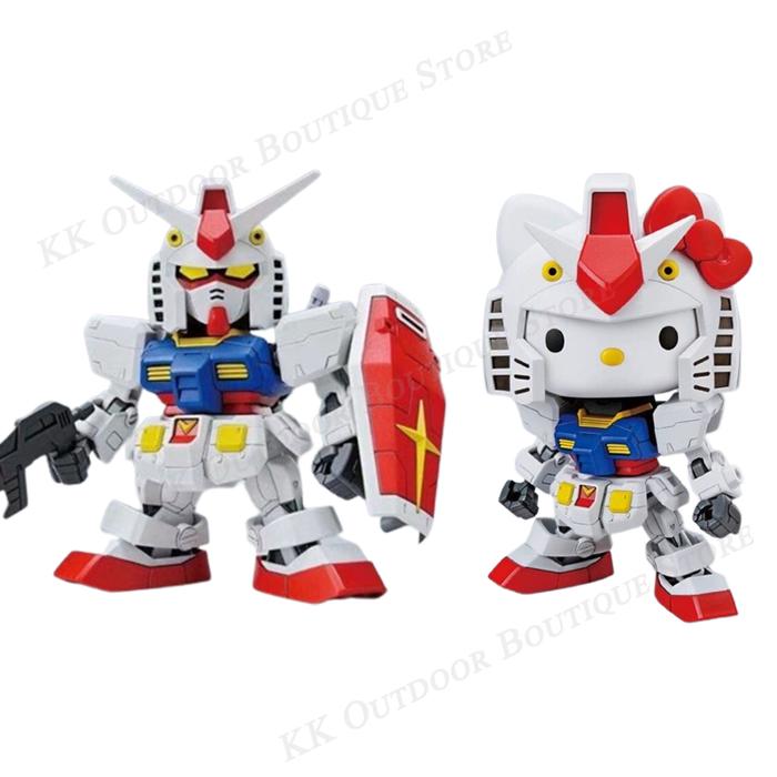Gambar GAOGAO Hellos Kittys RX-78-2 SDCS EX SD Assembly Model EX-STANDARD Movable Joints Collectible Robot Mecha Kits Models Kids Gifts dari tongseng oseng seeng undefined Tokopedia