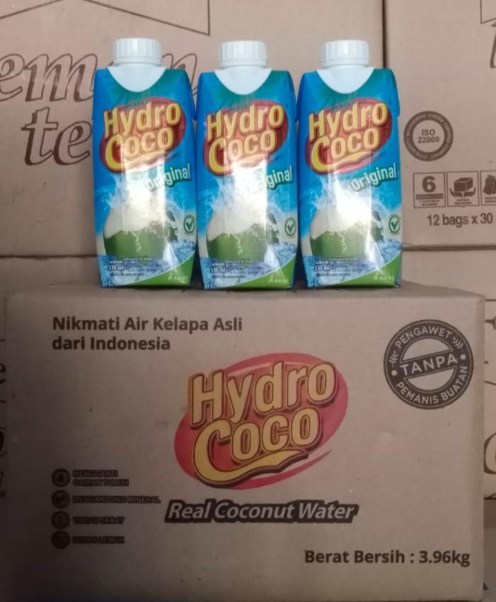 Gambar FOR SALE Hydro coco 330 ml hydrococo isi 12pcs dari cakrastart undefined Tokopedia